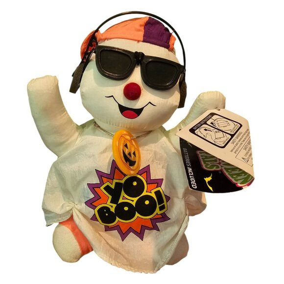 Great American Fun Corp Other - Rappin Halloween Pals Ghost Plush Toy Sunglasses Yo Boo Great American Fun Corp
